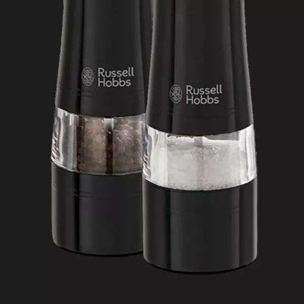 Млини для солі та перцю Russell Hobbs ААх4 2 шт чорний