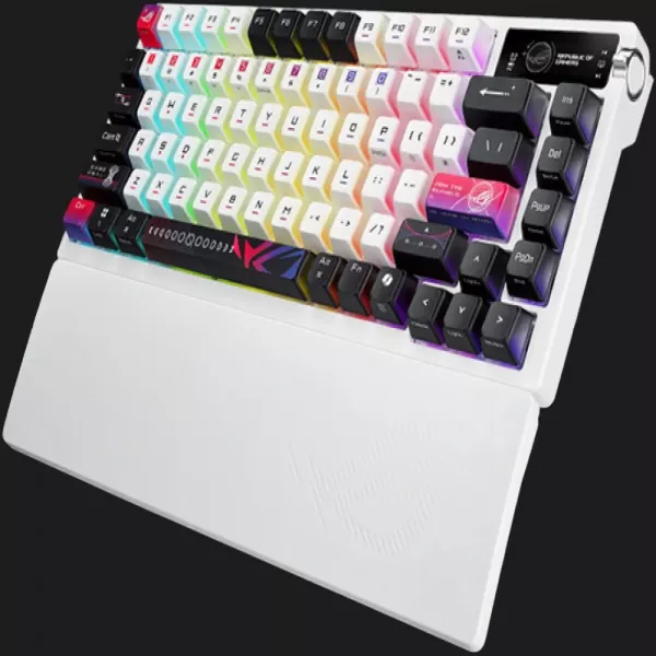 Клавіатура ASUS ROG Azoth X NX Snow V2 EN PBT (White) (UA)