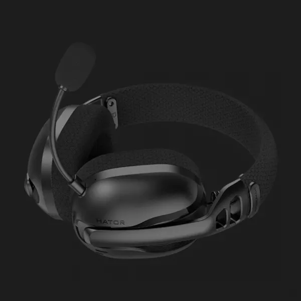 Ігрова гарнітура Hator Hyperpunk 3X Hi-Res Wireless (Black) (ESH14) (UA)