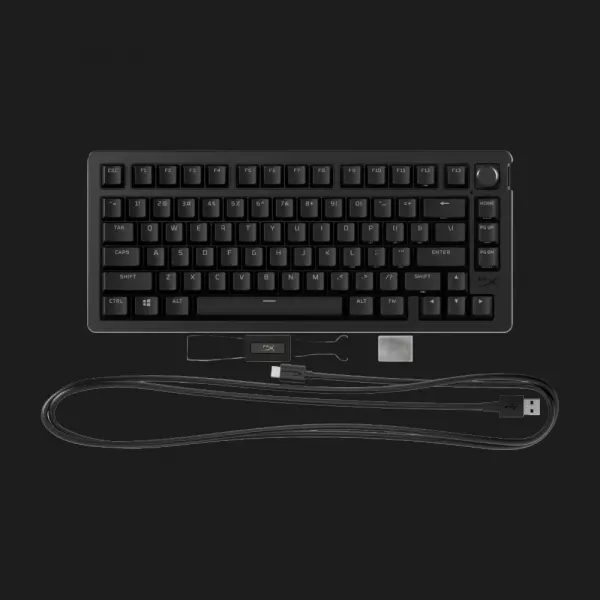 Клавіатура HyperX Alloy Rise 75 PBT HX Red USB (Black) (EU)