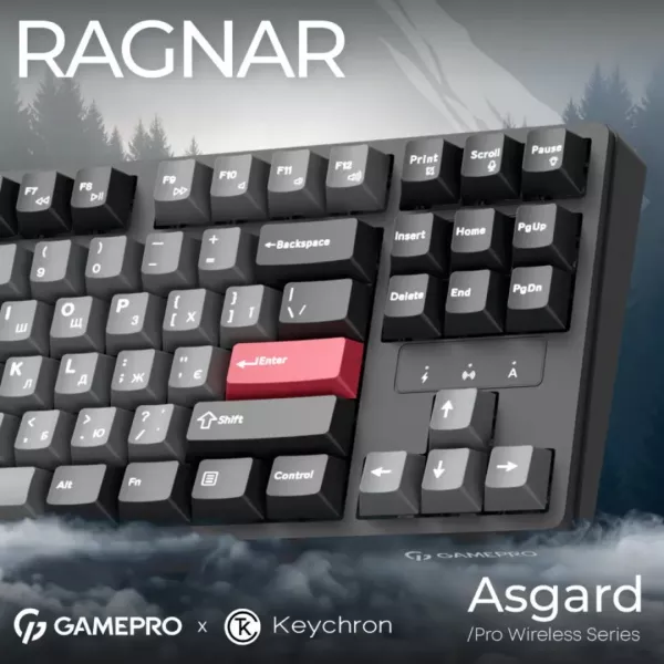 Клавіатура GamePro Asgard Ragnar (MK285BK) (Black) (UA)