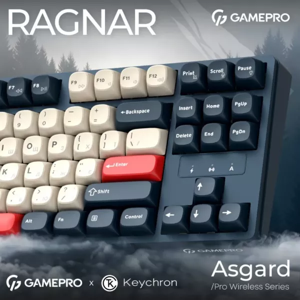 Клавіатура GamePro Asgard Ragnar (MK285BL) (Blue) (UA)