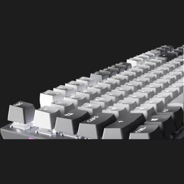 Клавіатура GamePro Genesis Metallic 100% Red switches (Gray) (UA)