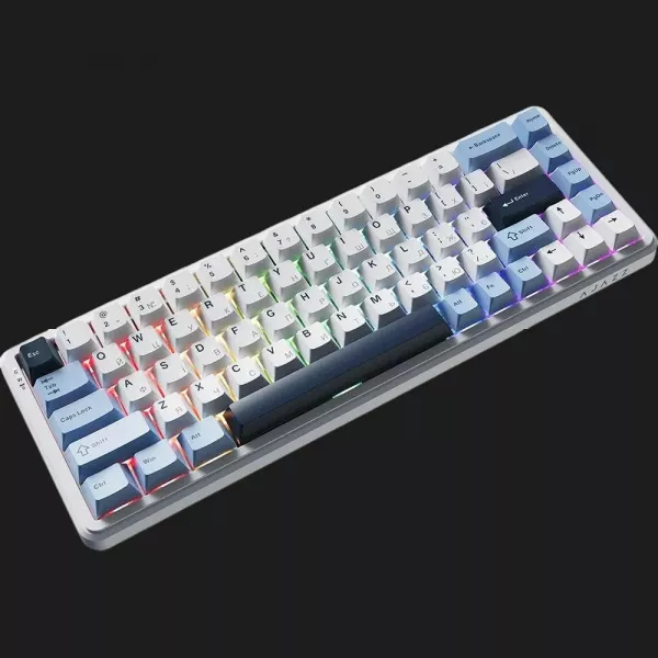 Клавіатура ігрова Ajazz (Blue/White/Dark Blue) (AK680-M-BWD-AW) (UA)