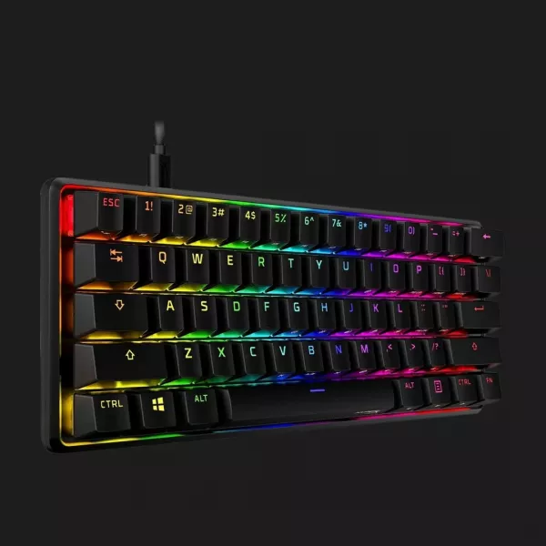 Клавіатура HyperX Alloy Origins 60 (HX red linear) (Black)