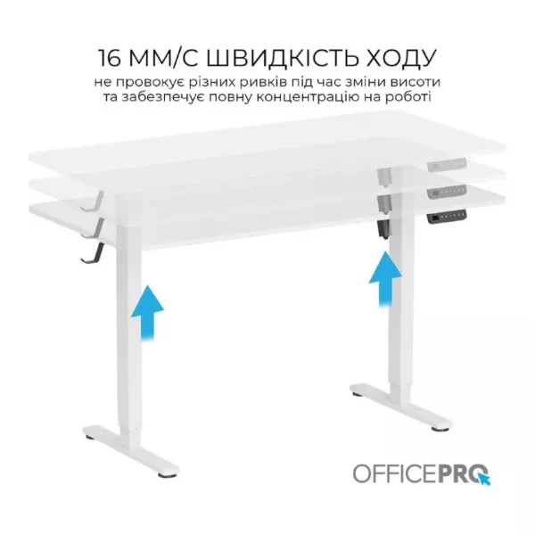 Комп'ютерний стіл OfficePro ODE1470W (White)
