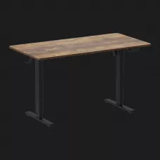 Комп'ютерний стіл OfficePro ODE1470DW (Dark Wood/Black)