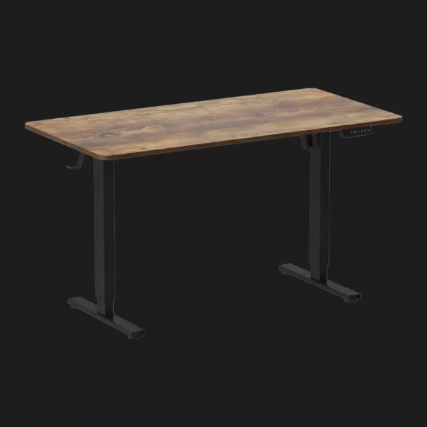 Комп'ютерний стіл OfficePro ODE1470DW (Dark Wood/Black)