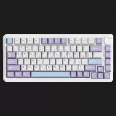 Клавіатура ігрова Ajazz AK820 MAX Magnetic Switches (White/Purple) (AK820MAX-WM-PWB) (UA)