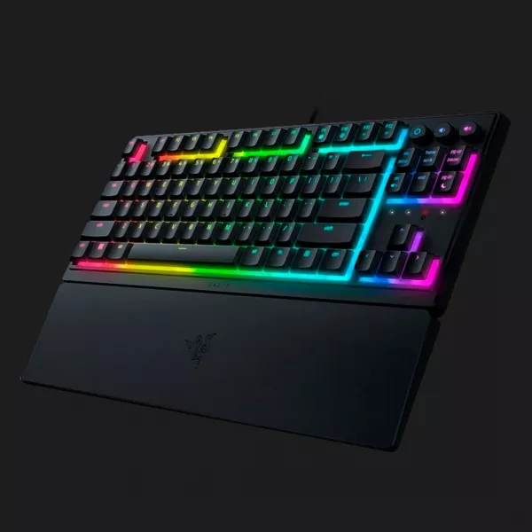 Клавіатура ігрова RAZER Ornata V3 TKL UKR (Black) (RZ03-04881800-R371) (Standard)