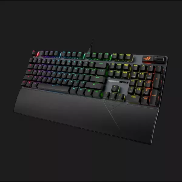 Клавіатура ASUS ROG Strix Scope II X NX Snow V2 UKR ABS (90MP03XG-BKMA00) (Black) (UA)