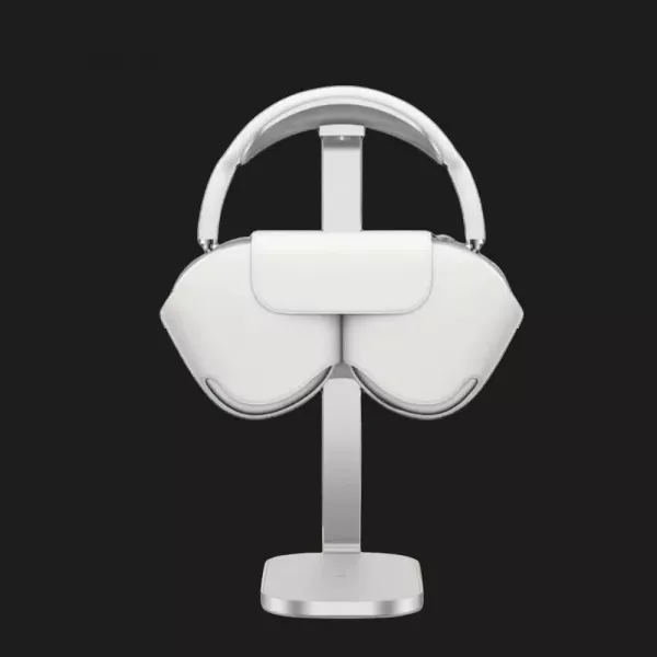 Підставка для навушників Headset Stand з безпровідною зарядкою (Silver)