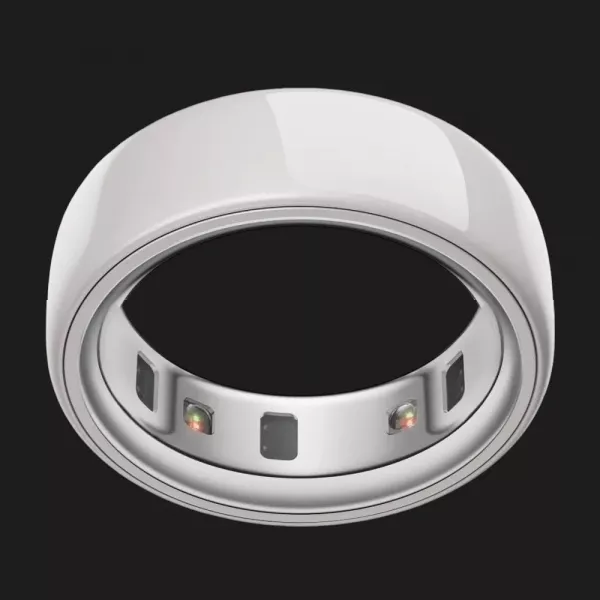 Смарт-кільце Oura Ring 4 Ceramic Cloud Size 9