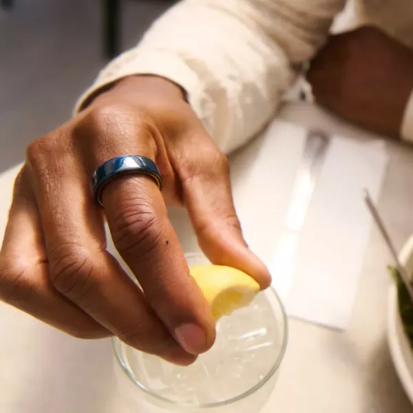 Смарт-кільце Oura Ring 4 Ceramic Midnight Size 9