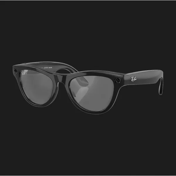 Смарт-окуляри Ray-Ban Meta Skyler (Shiny Black /Clear) (RW4010 601/SB 52-20) (M)