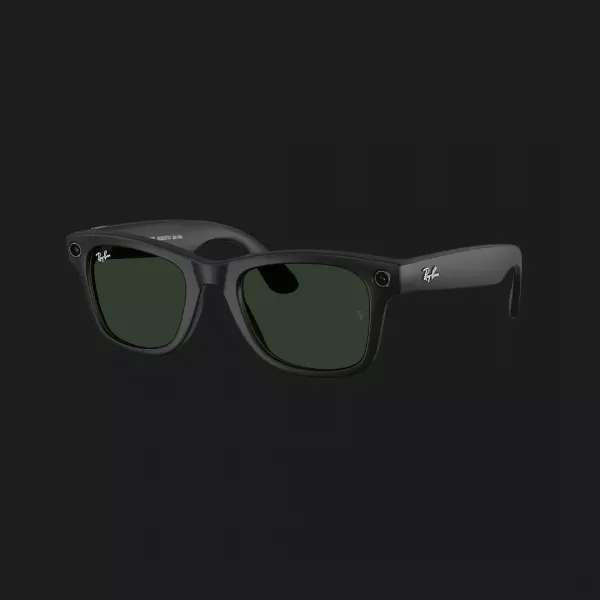 Смарт-окуляри Ray-Ban Meta Wayfarer (Gen 2) (Shiny Black/G-15 Green) (RW4012 601/71 50-22) (M)
