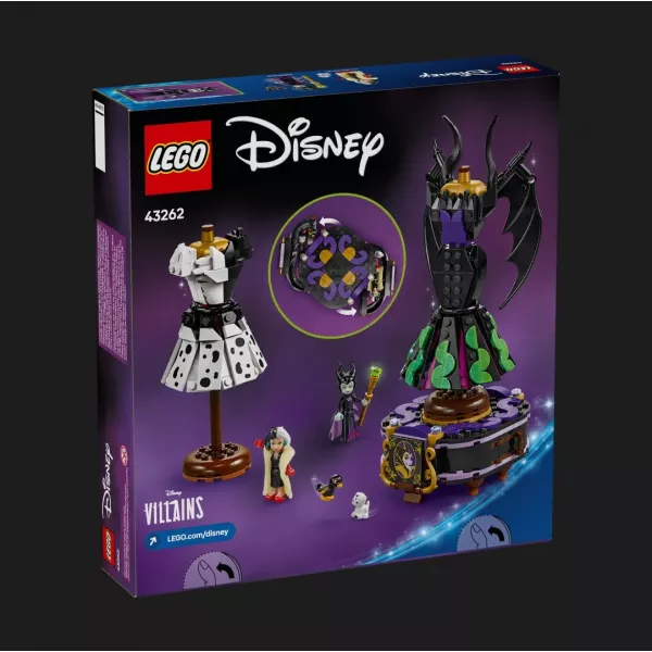Конструктор LEGO Disney Сукні Малефісенти та Лютелли де Віль (43262)