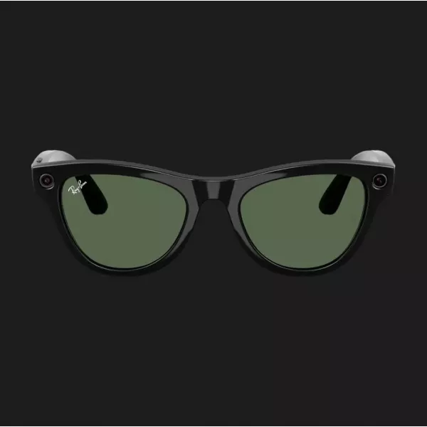 Смарт-окуляри Ray-Ban Meta Skyler (Gen 2) (Shiny Black/ G-15 Green) (RW4014 601/71 52-20) (M)