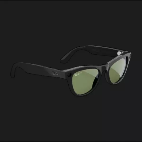 Смарт-окуляри Ray-Ban Meta Skyler (Gen 2) (Shiny Black/ G-15 Green) (RW4014 601/71 52-20) (M)