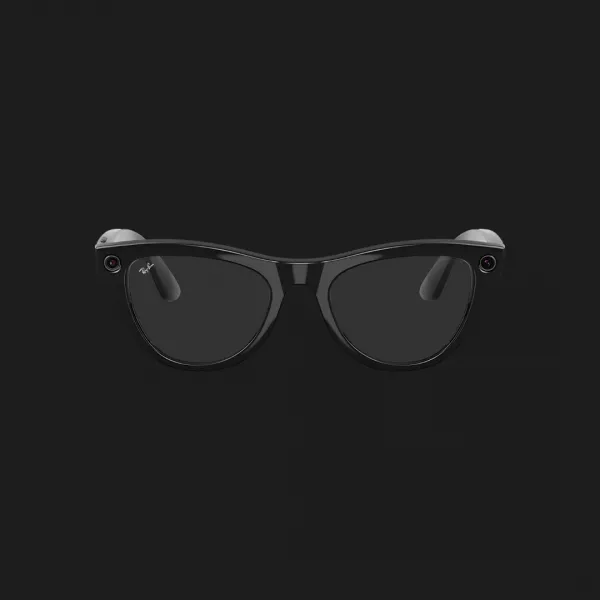 Смарт-окуляри Ray-Ban Meta Skyler (Gen 2) (Shiny Black/Clear to Amethyst Transitions) (RW4014 601/CH 52-20) (M)