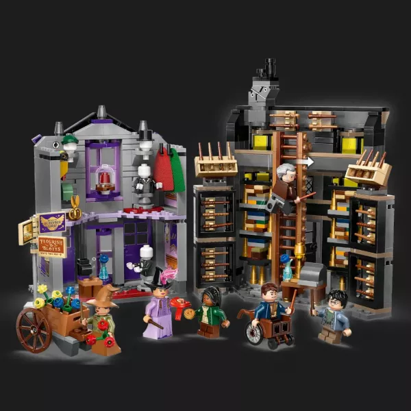 Конструктор LEGO Harry Potter Крамниці Олівандера й мантій від Мадам Малкін (76439)