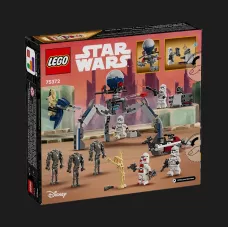 Конструктор LEGO Star Wars Клони-піхотинці й Бойовий дроїд. Бойовий набір (75372)