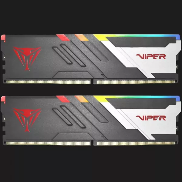 Оперативна памʼять Patriot Viper Venom RGB DDR5 64GB 2x32GB 6000MHz (PVVR564G600C36K)