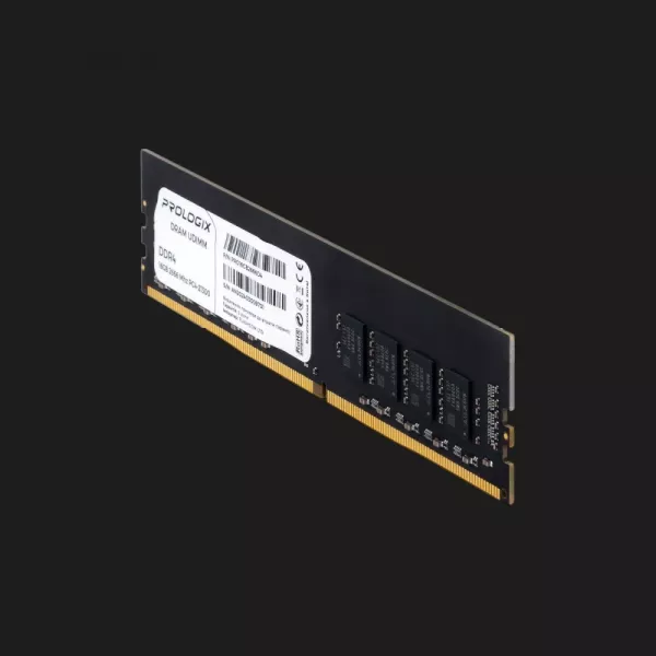 Оперативна памʼять Prologix DDR4 16GB 1x16GB 2666MHz (PRO16GB2666D4)