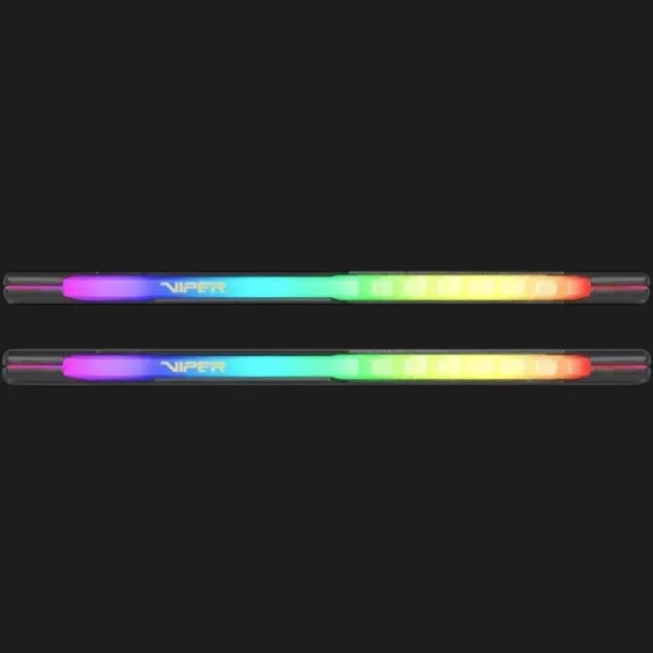 Оперативна памʼять Patriot Viper Steel RGB Black DDR4 64GB 2x32GB 3600MHz (PVSR464G360C0K)