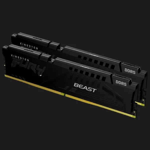 Оперативна памʼять Kingston Fury Beast DDR4 16GB 2x8GB 3200MHz (KF432C16BBK2/16)