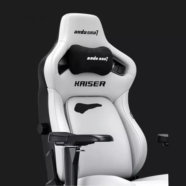 Крісло ігрове Anda Seat Kaiser 4 V2 XL PVC (White) (UA)