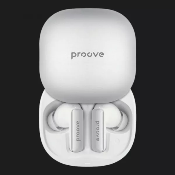 Навушники Proove NoLimit TWS with Hybrid ANC (White/Silver)
