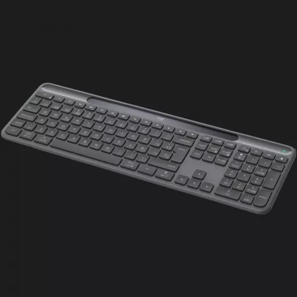Клавiатура бездротова Logitech Slim Solar+ for Business (Graphite) (UA)