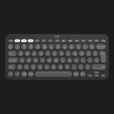 Клавiатура Logitech Pebble Keys 2 K380s (Graphite) (UA)