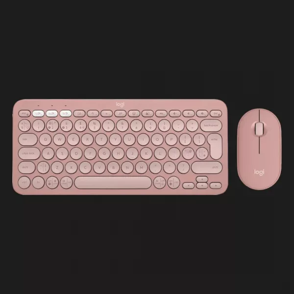 Комплект Logitech Pebble 2 Combo (Rose) (UA)