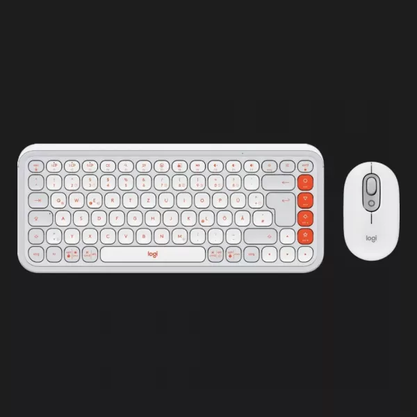 Комплект Logitech Pop Icon Combo (Off White) (UA)