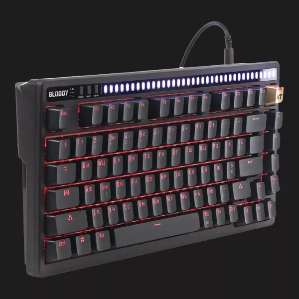 Клавіатура ігрова Bloody AT75 (Black) (UA)