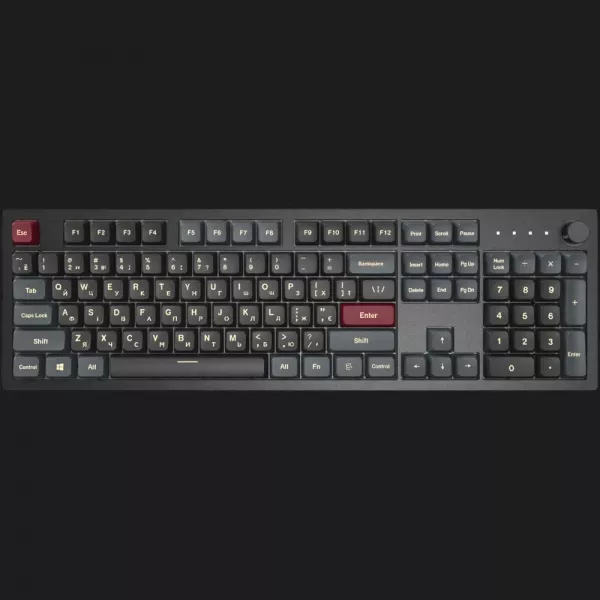 Клавіатура Montech MKey Darkness Red (Black) (UA)