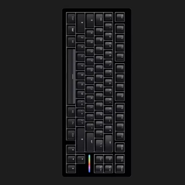Клавіатура Wooting 80HE Zinc (Black) (EU)