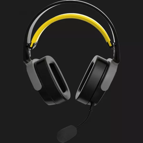 Гарнітура Ajazz AHM09 MAX (Black/Gray/Yellow) (UA)