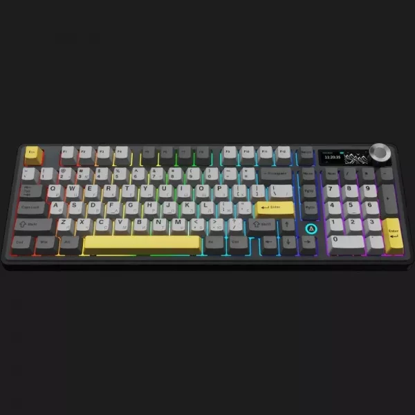Клавіатура Ajazz AK980 V2 Maillard Switch (Black) (UA)