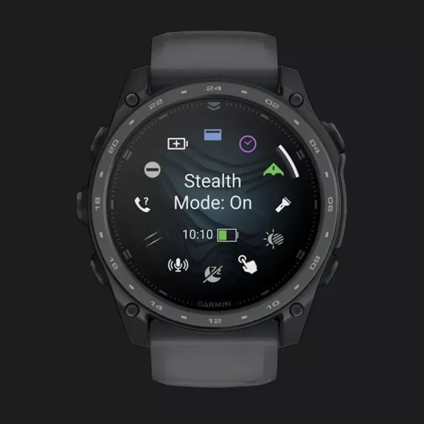 Garmin Tactix 8 51mm AMOLED Slate Gray Cerakote Coating Applied Ballistics Ultralight Solver