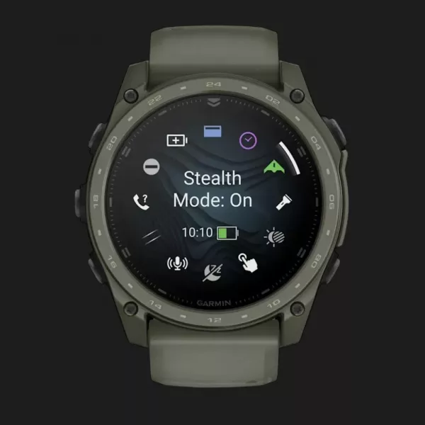 Garmin Tactix 8 51mm AMOLED Olive Drab Cerakote Coating Applied Ballistics Ultralight Solver