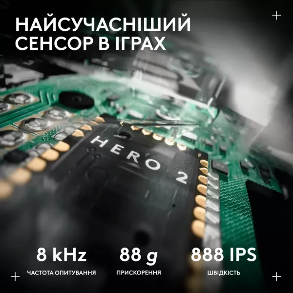 Ігрова миша Logitech G PRO X2 Superstrike Lightspeed (UA)