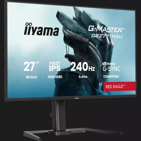 Монітор iiyama 27" IPS 240Hz GB2771HSU-B1 (UA)