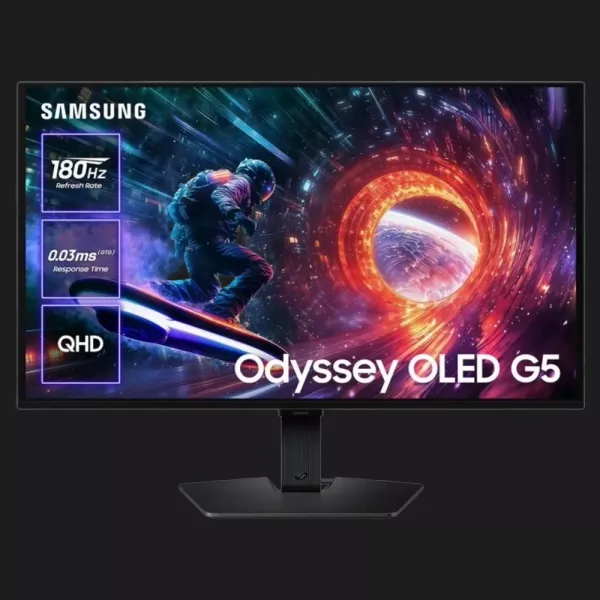 Монітор Samsung 27" Odyssey G5 OLED 180Hz LS27FG502SIXUA (UA)