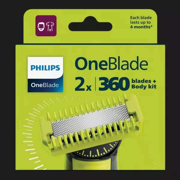 Змінні плаваючі леза OneBlade 360 (QP440/50)
