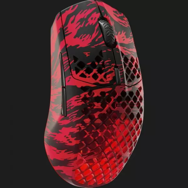 Миша SteelSeries Aerox 3 Wireless Faze Clan Edition (Red/Black) (UA)