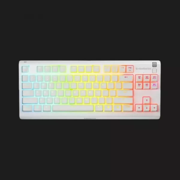 Ігрова клавіатура SteelSeries Apex 3 TKL (UA) (White)