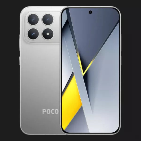 Смартфон POCO F8 Pro 12/512GB (Titanium Silver)